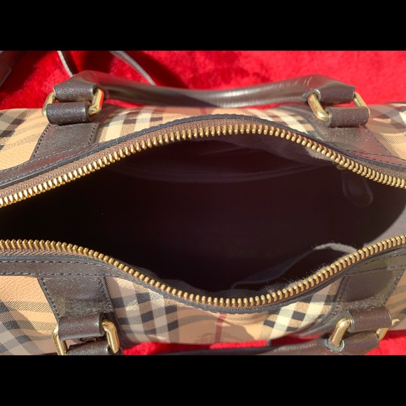 Burberry top handle bag